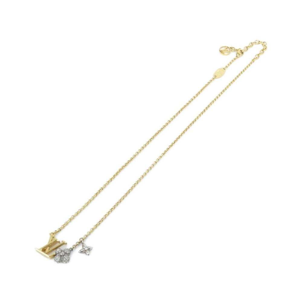 LOUIS VUITTON Gold Necklace - Picture 2 of 6
